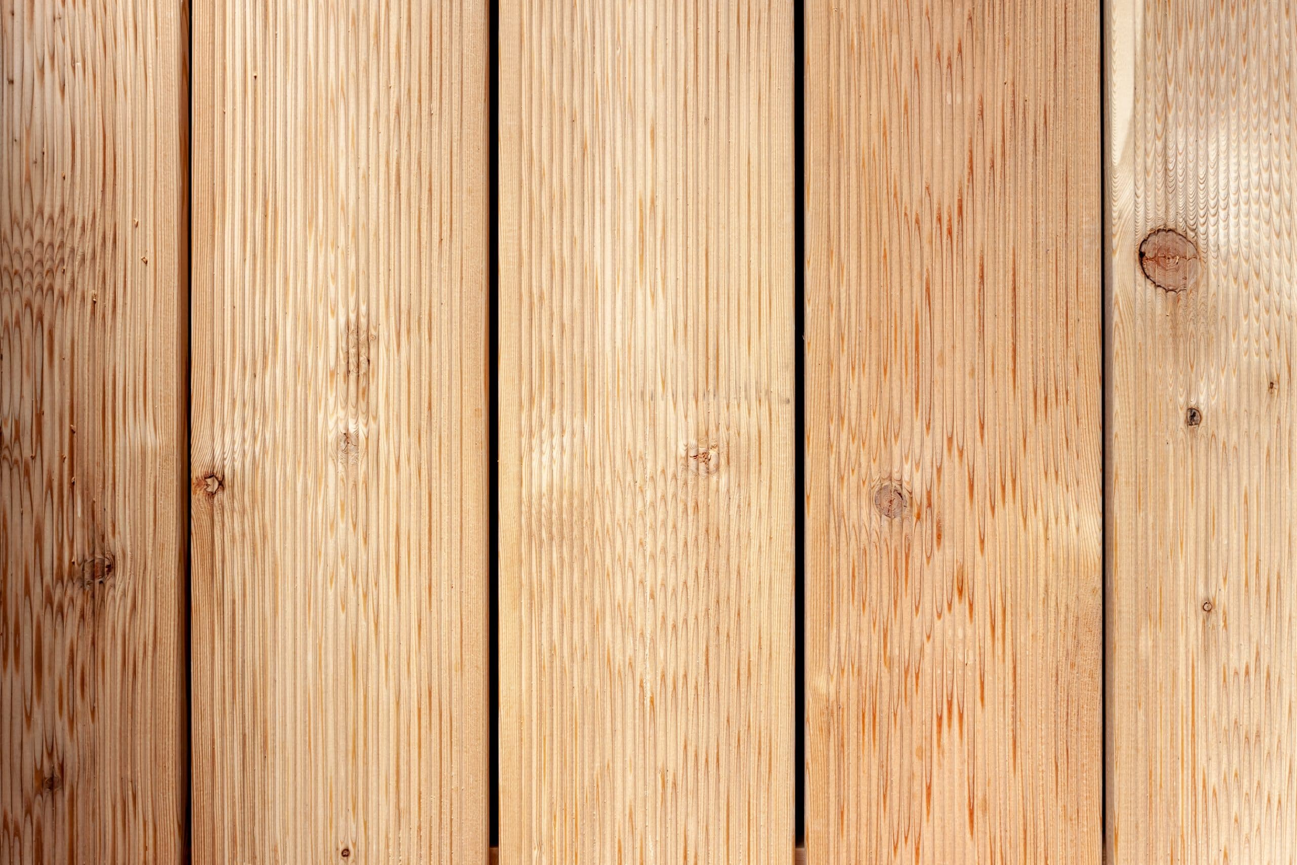 natural wooden terrace made of Siberian larch background